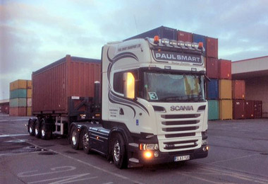 Container trailers fleet